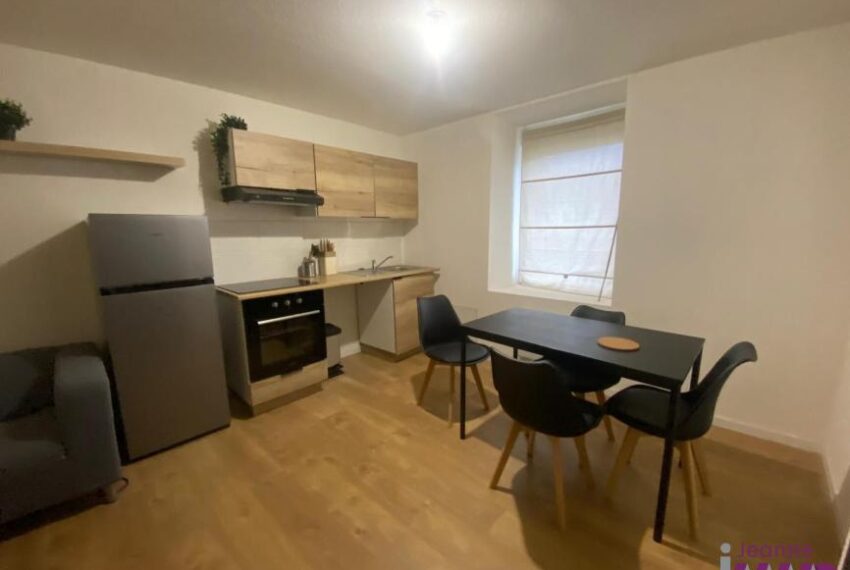 Appartement – RDC – 42.50 m2 – 2 pièces – Meublé