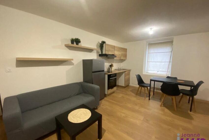 Appartement – RDC – 42.50 m2 – 2 pièces – Meublé